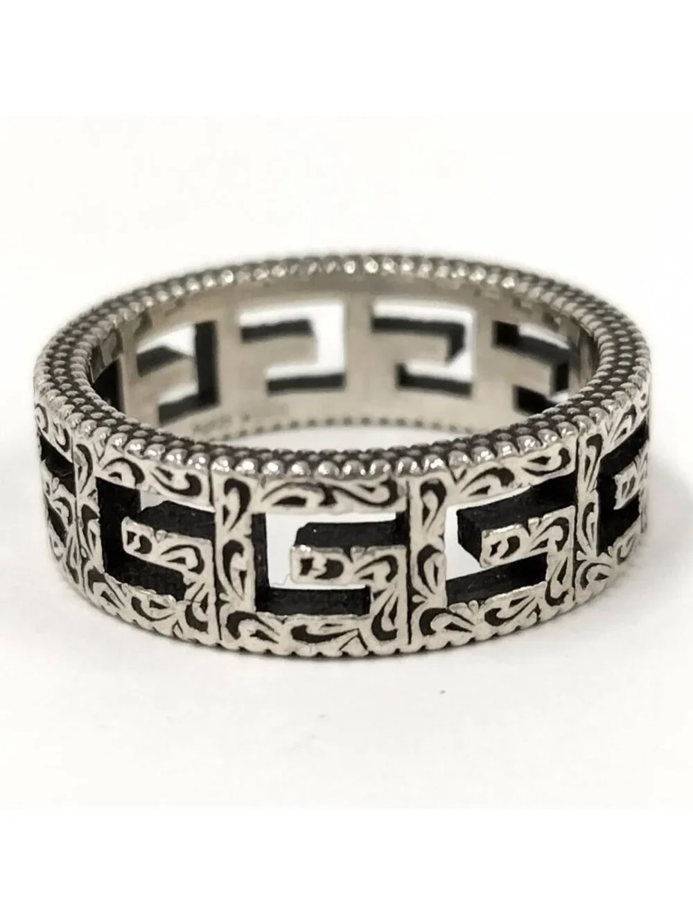 Gucci Square Arabesque Ring